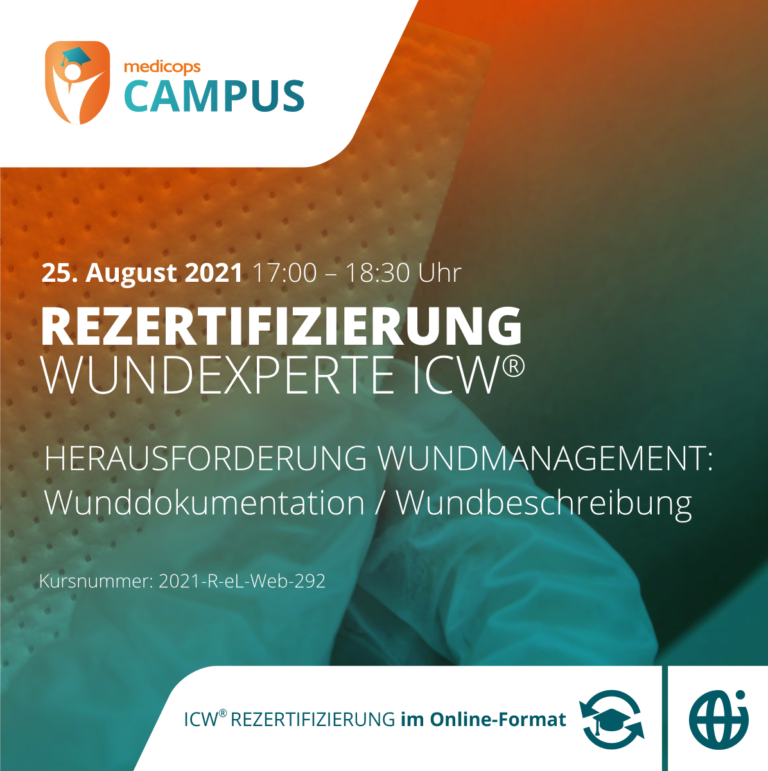  ICW Rezertifizierungskurse – medicops Illustration 